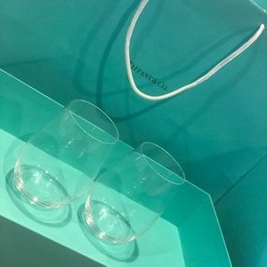 Tiffany & co 4 glasses